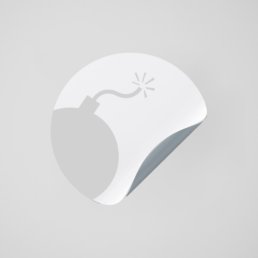 Aufkleber bei Druckbombe.de